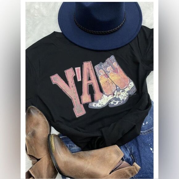 Tops - Y’all T shirt